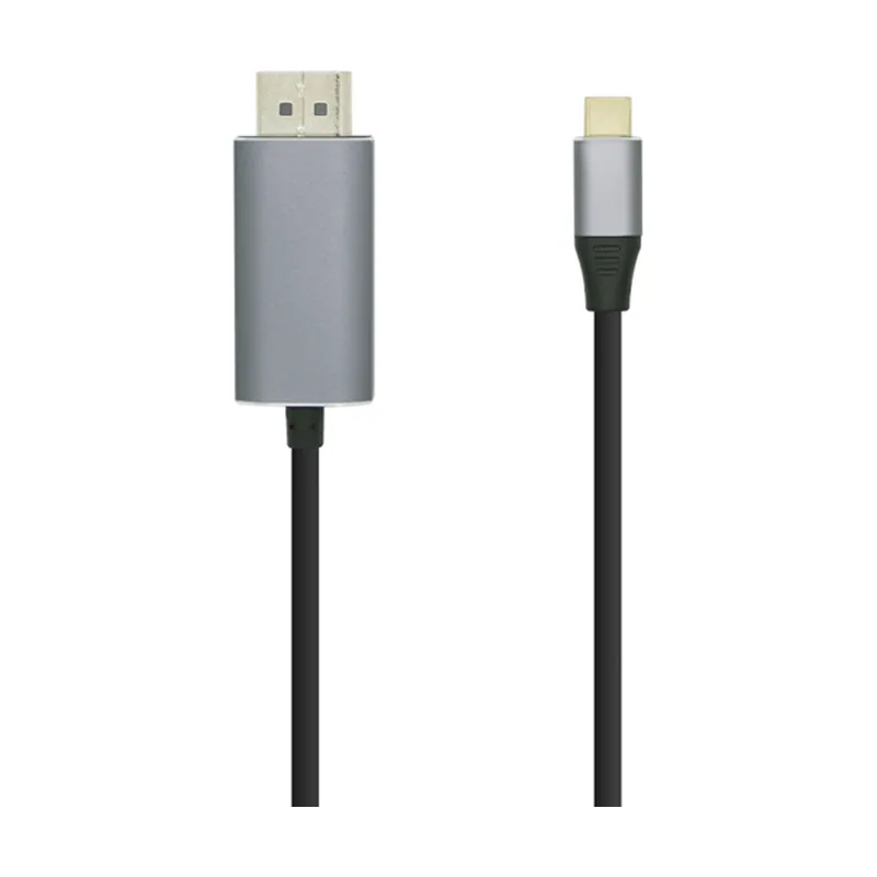 Aisens Cable displayport macho a usb tipo-c macho 1.8m aluminio