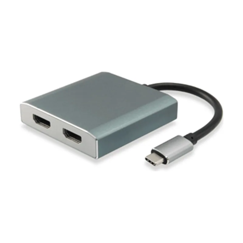 Equip Cable Adaptador USB-C Macho A 2 HDMI Hembra