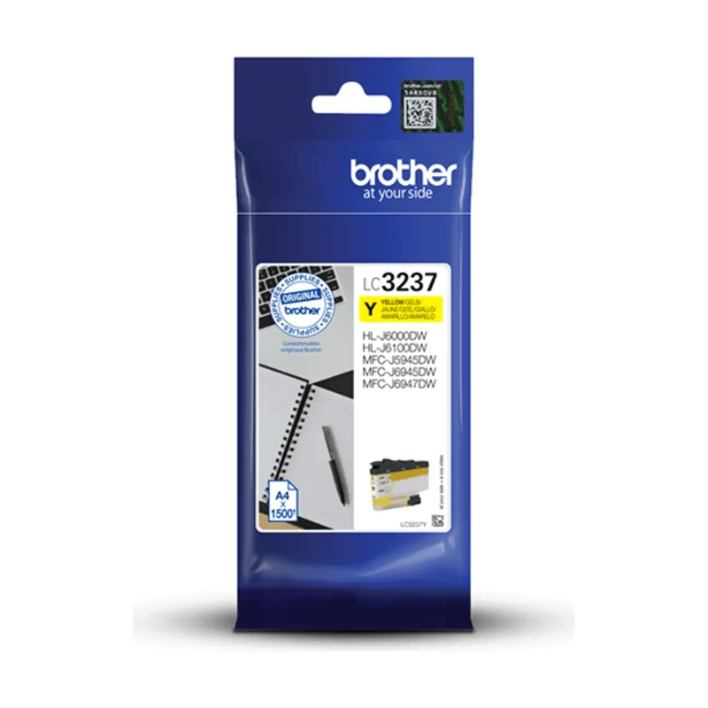Brother LC-3237Y INK Cartridge Amarillo F/HL-J6000DW/J6100DW MFC-J5945 DW