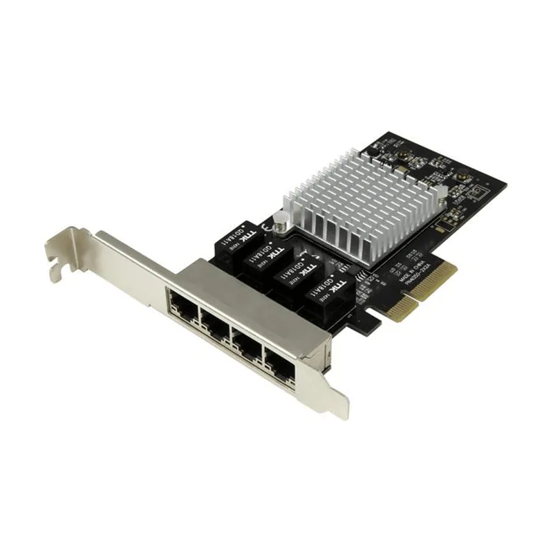 Startech Red PCI Express Ethernet Gigabit con 4 Puertos RJ45 Chipset