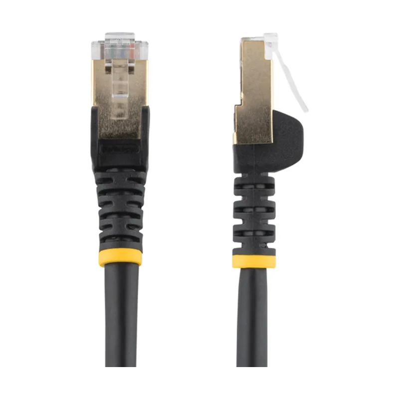 Startech Cable de 5m de Red Ethernet CAT6a Negro RJ45 STP