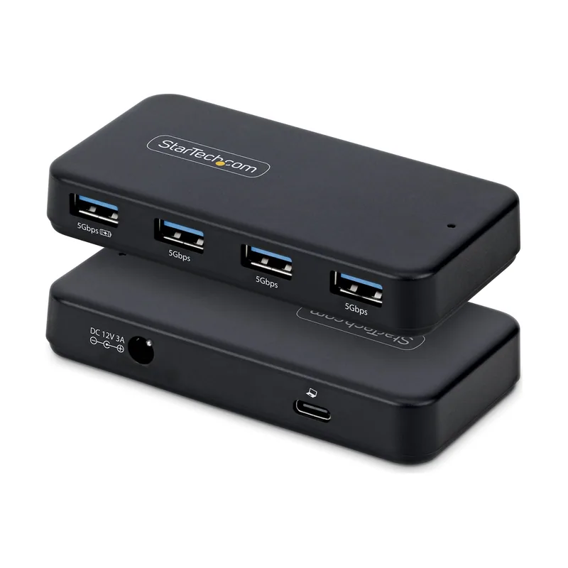 Startech Hub Ladr n USB-A de 4 Puertos