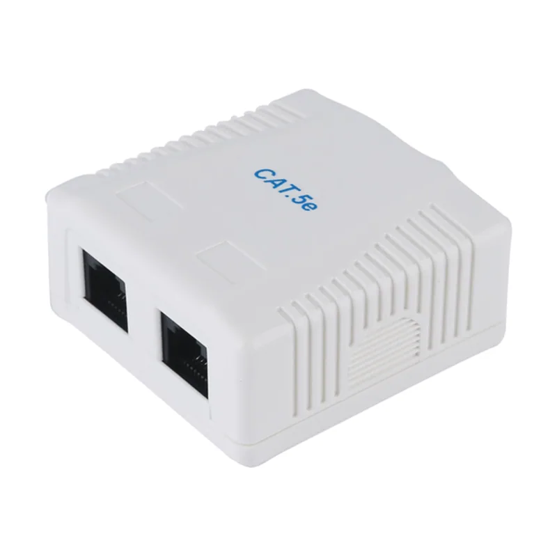Equip Roseta DE Superficie Categoria 5e 2 Hembras RJ45