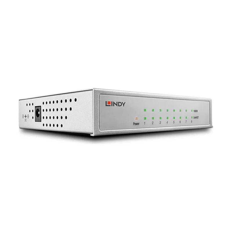 Lindy 8 Port Gigabit Ethernet Switch