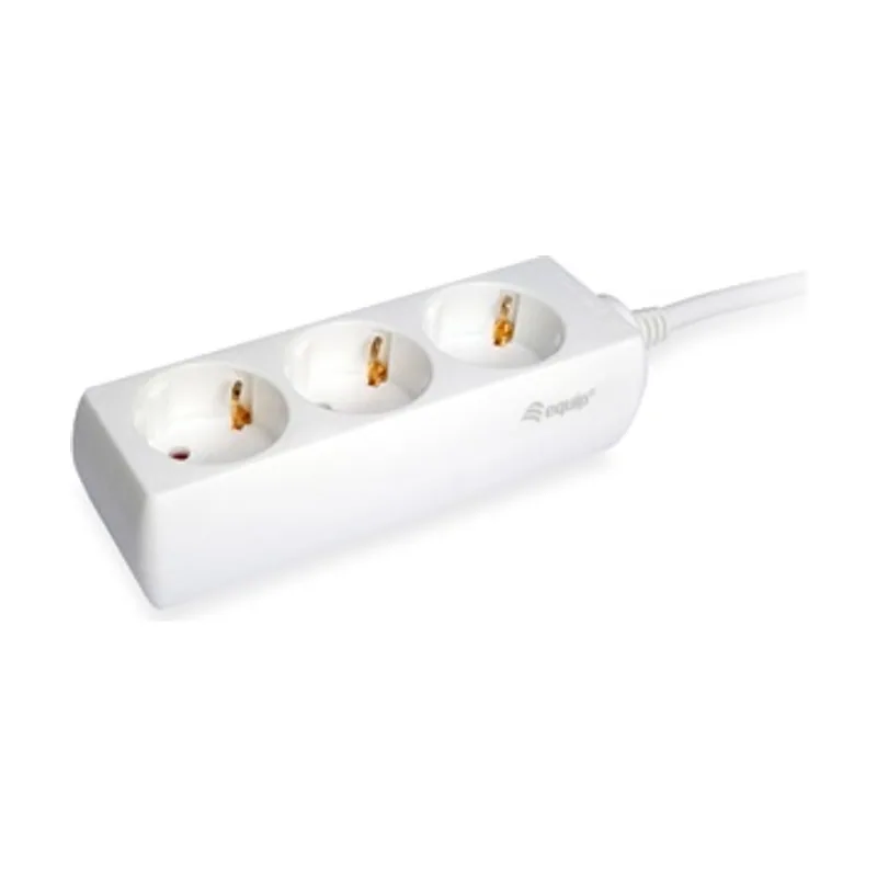 Equip Regleta Alimentacion CON 3 Tomas Cable DE RED DE 1.5 Metros
