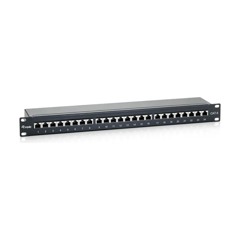 Equip Patch Panel 24 Puertos Categoria 6 Apantallado Premium