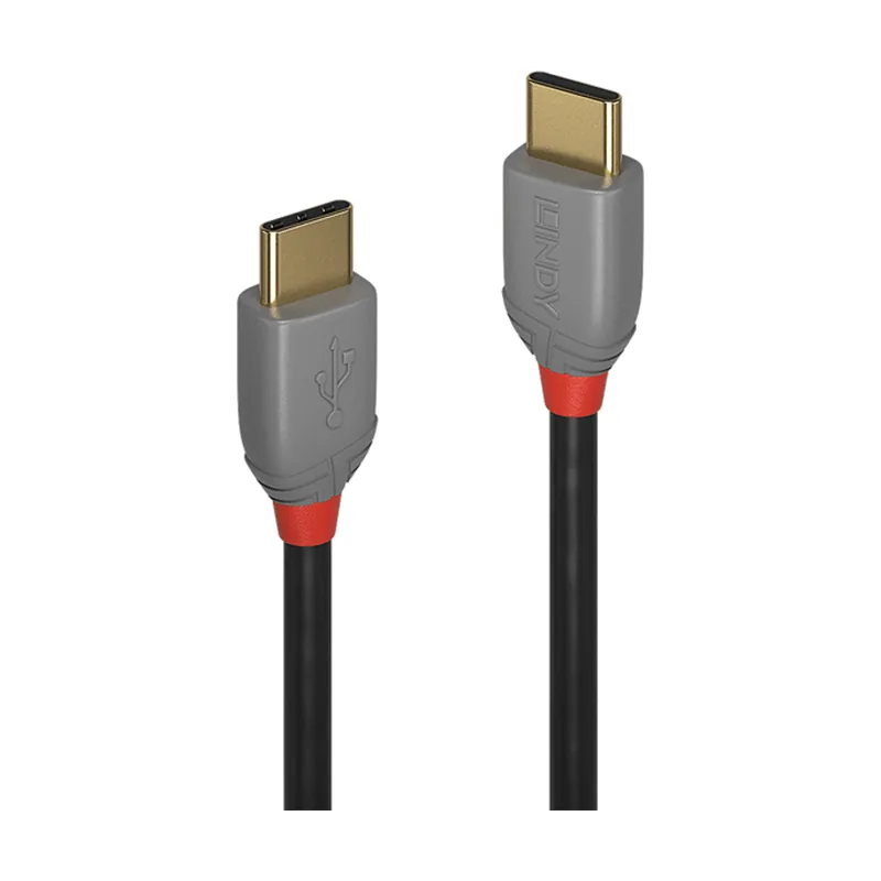 Lindy 2M USB 2.0 Type C Cable Anthra Line
