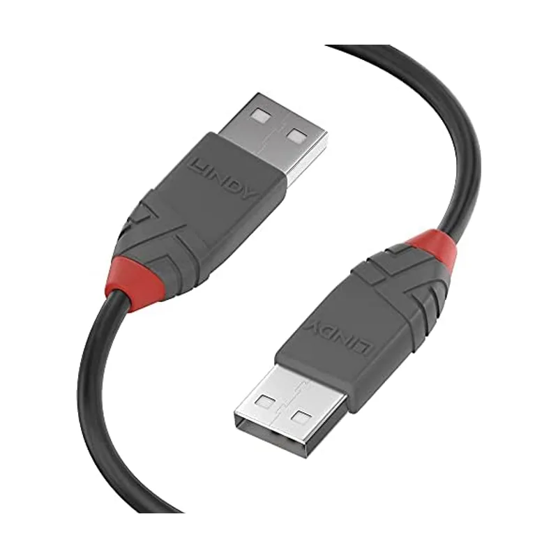 Lindy 5M USB 2.0 Type A Cable Anthra