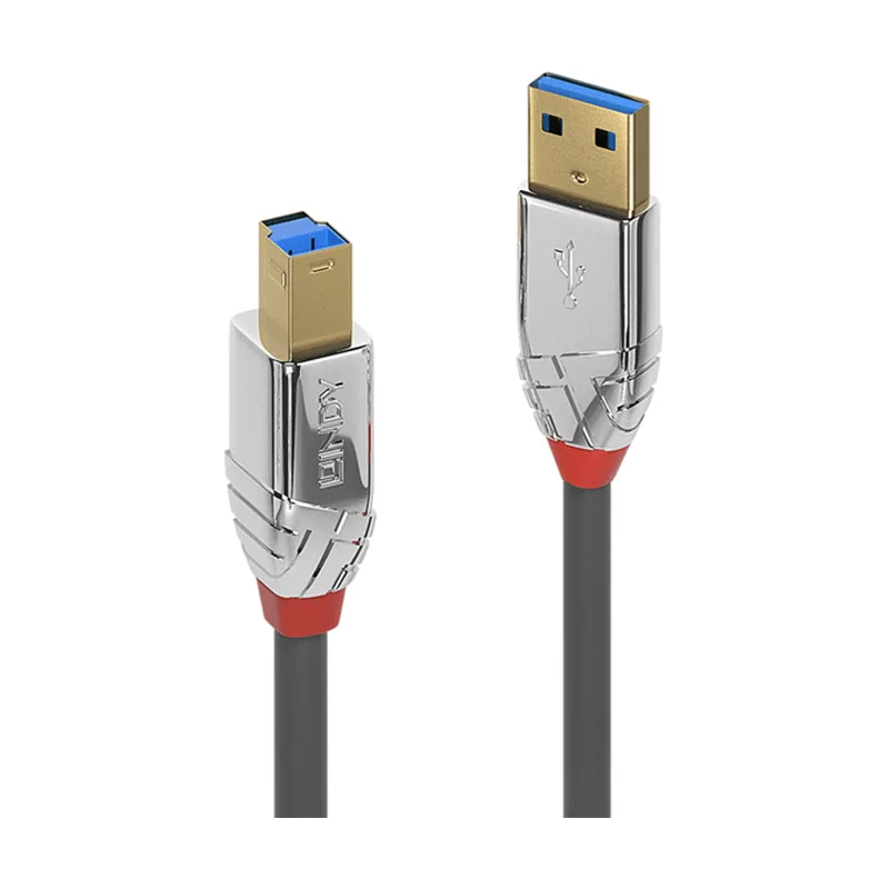 Lindy 2M USB3.0 Typeatob CABLE,CROMO Line
