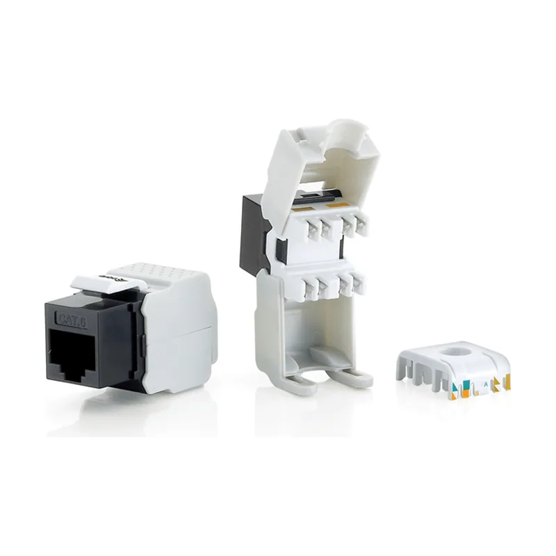 Equip KIT 8 Conector Hembra RJ45 UTP CAT6 Panel Keystone Tool Free