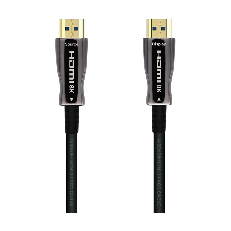 Aisens Cable Hdmi tipo a estandar macho a 2x Hdmi tipo a standard macho V2 1 AOC ultra alta velocidad 30