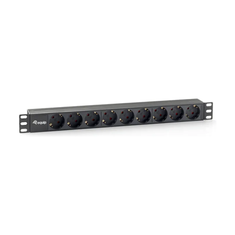 Equip Regleta Alimentacion Rack 19" 1U 9 Tomas