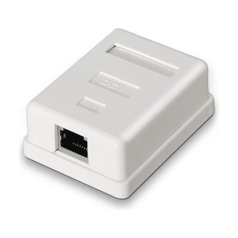 Aisens Roseta DE Superficie RJ45 CAT.6 FTP 1 Toma