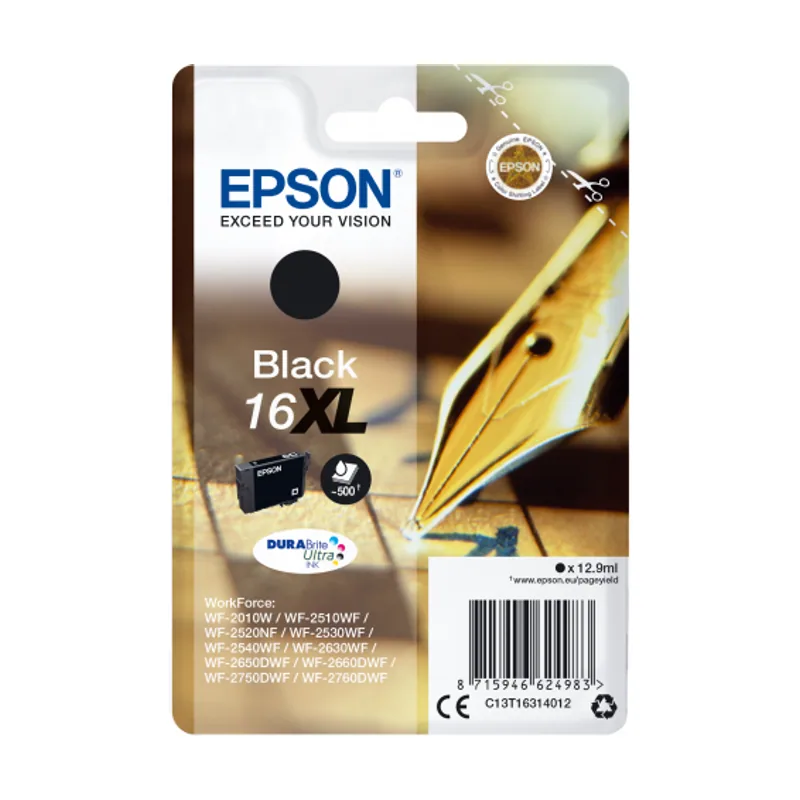 Epson Cartucho Negro 16XL C13T26344012