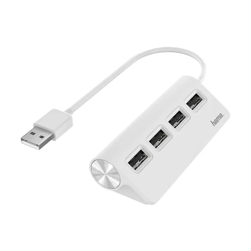 Hama USB Hub 4 Puertos 480 Mbps
