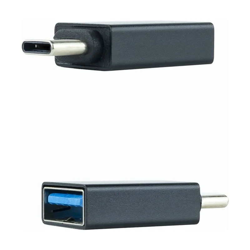 Nanocable Adaptador USB-C/M a USB3,1/H Aluminio