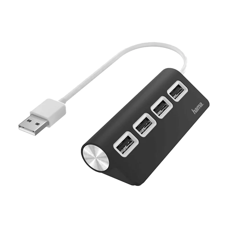 Hama HUB USB 2.0 CON 4 Puertos USB 2.0 480Mbits