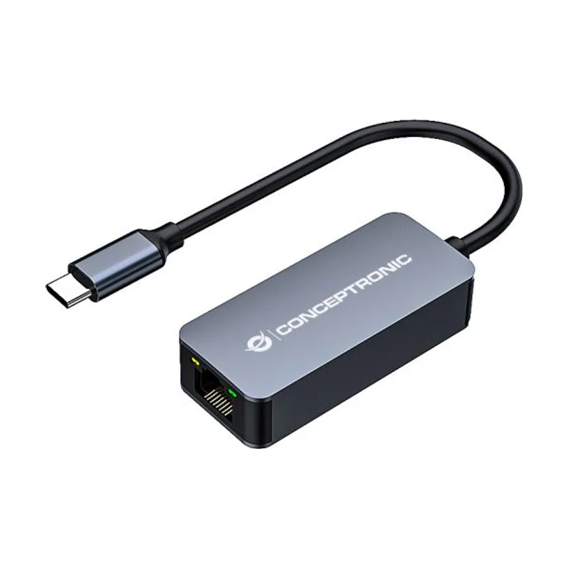 Conceptronic Adaptador USB-C 3.2 A RJ45 10/100/1000/2500 BASE-T