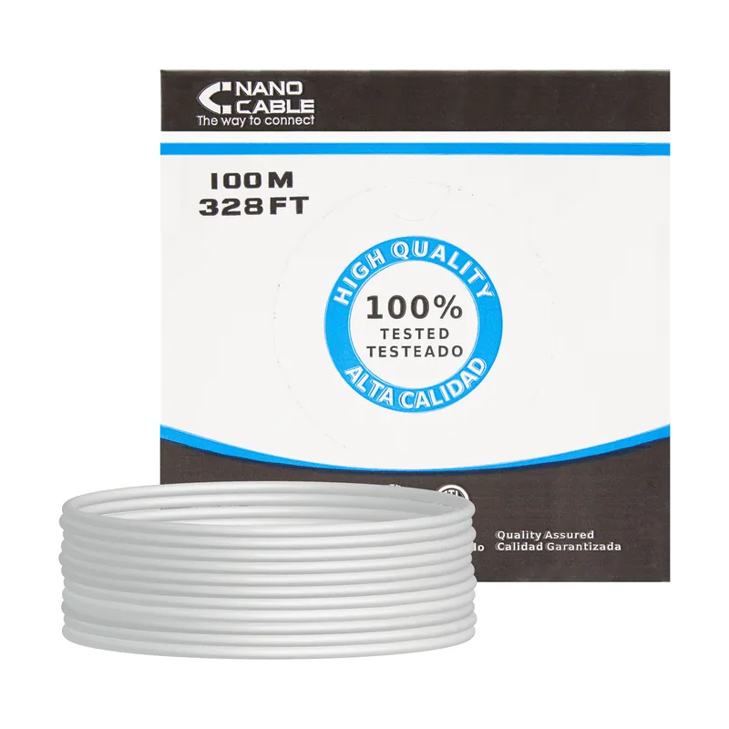 Nanocable Bobina Cable de Red FTP RJ45 Cate.5 Rigido