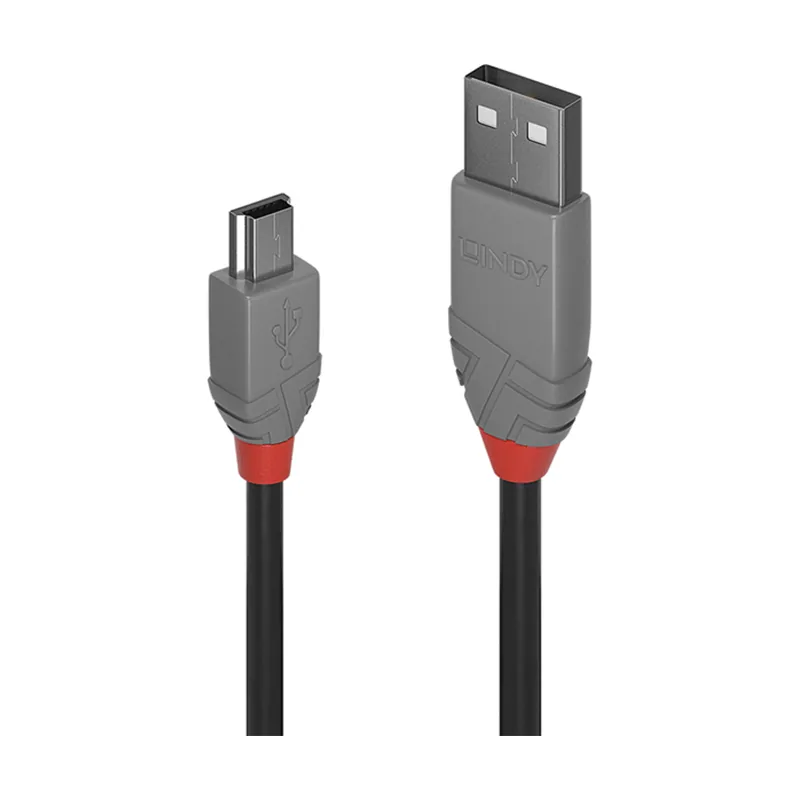 Lindy 0,2M USB 2.0 Type A TO MINI-B Cable