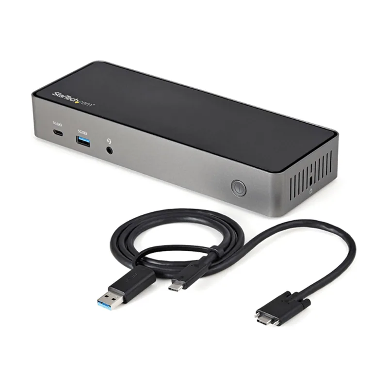 Startech Hybrid USB-C AND USB-A Dock Triple 4K 60HZ DP/HDMI