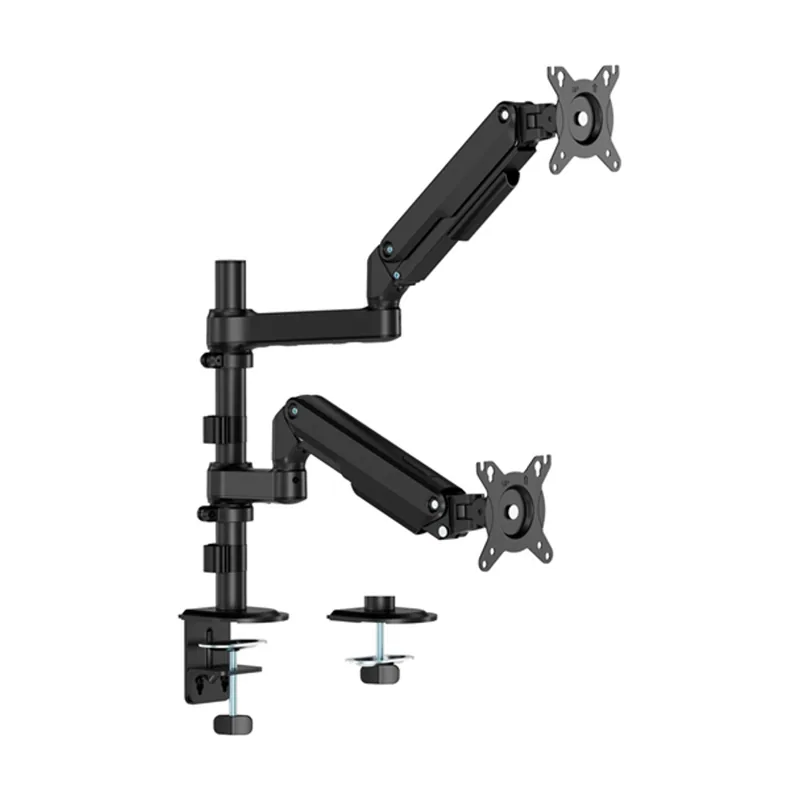 Aisens Soporte de Mesa Eco Contrapeso Giratorio e Inclinable para Monitor TV 9KG 3 Pivotes 2 Brazos de 17 32