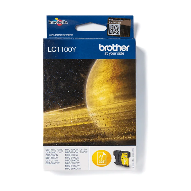 Brother Cartucho Amarillo LC1100Y