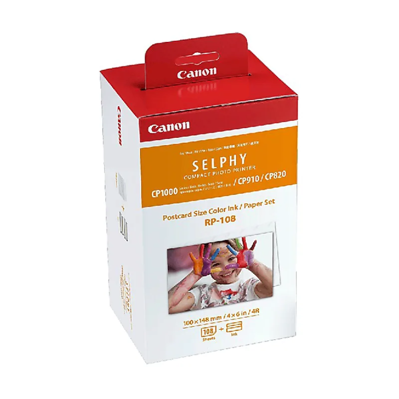 Canon Papel + Tinta RP-108 Para Selphy CP1300