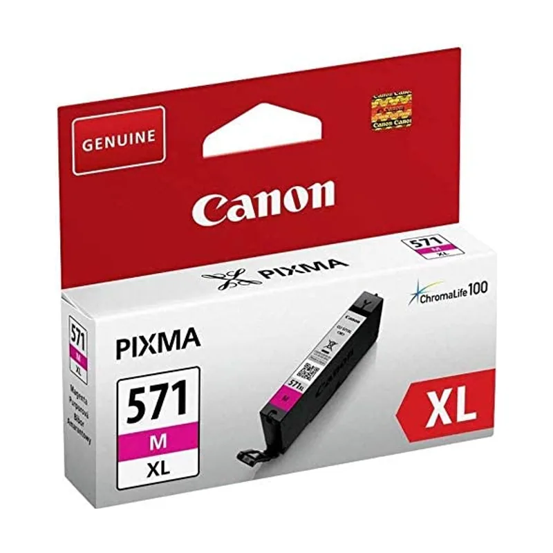 Canon Cartucho Magenta CLI-571M XL