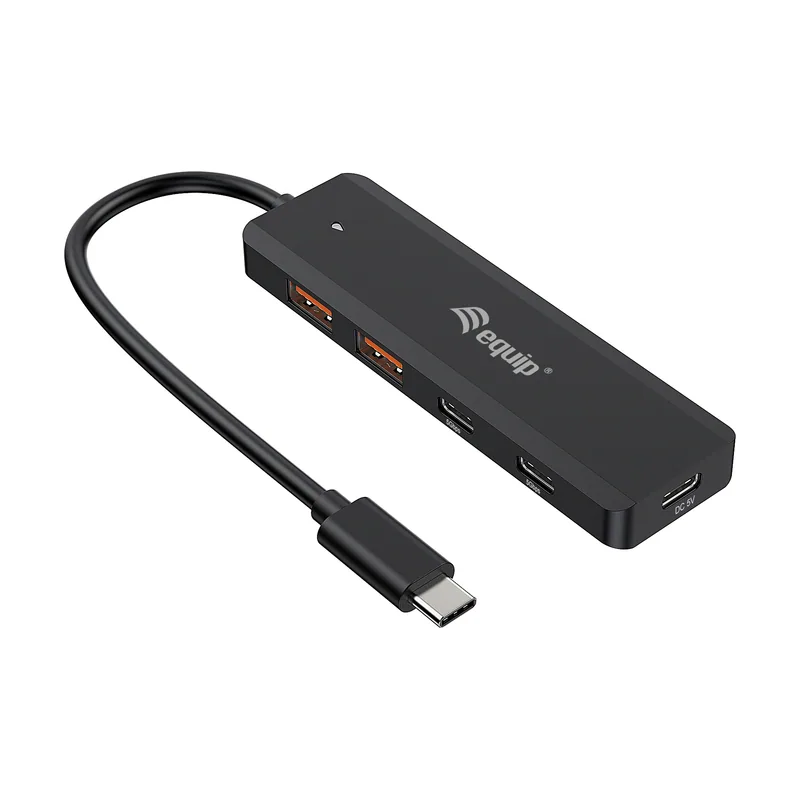 Equip HUB USB-C Life 128966 USB 3.2 10GPS 2xUSB-C 2x USB-A Compatible Thunderbolt 3/4