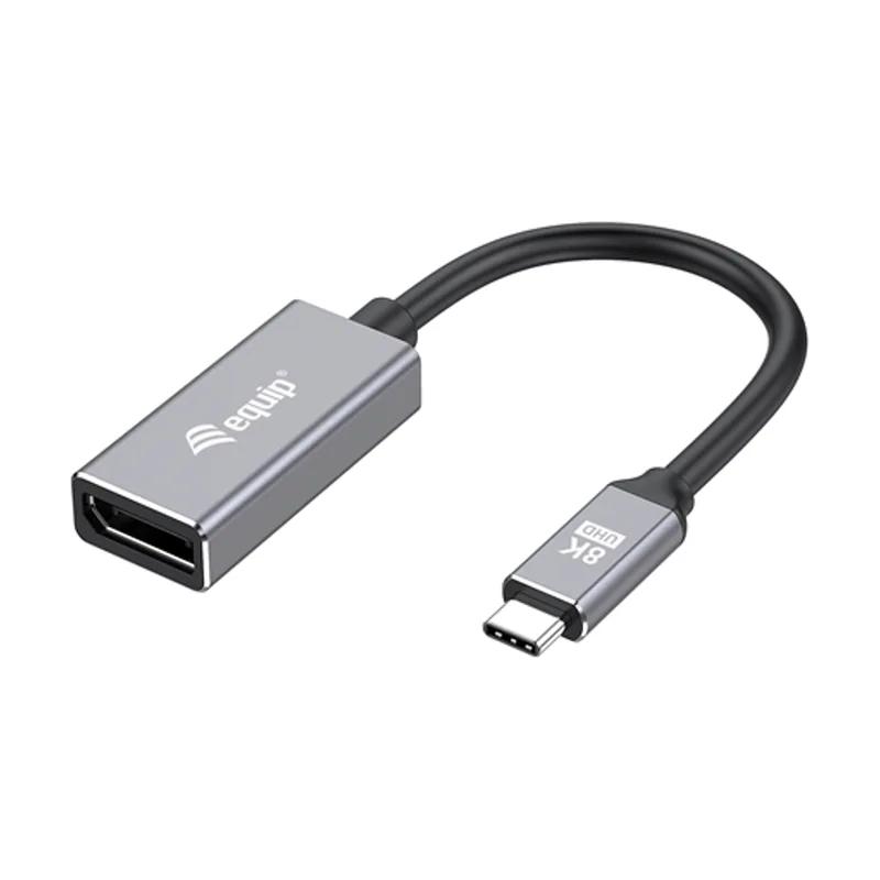 Equip Adaptador USB-C Macho A Displayport 1.4 8K