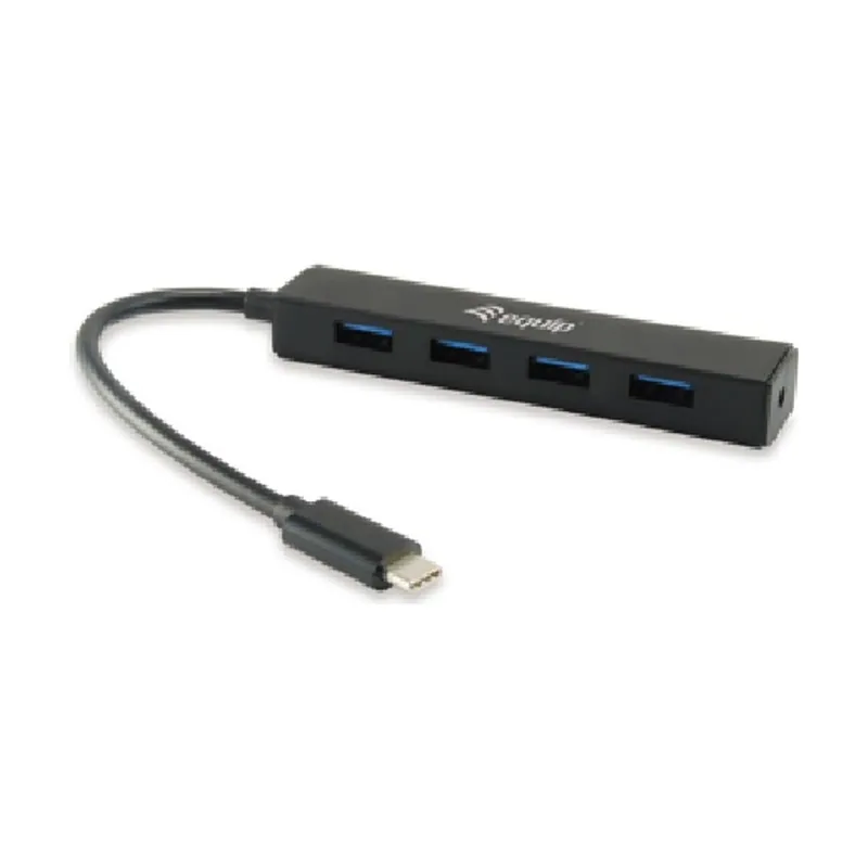 Equip HUB USB Life USB-C A 4 Puertos Tipo A USB 3.0