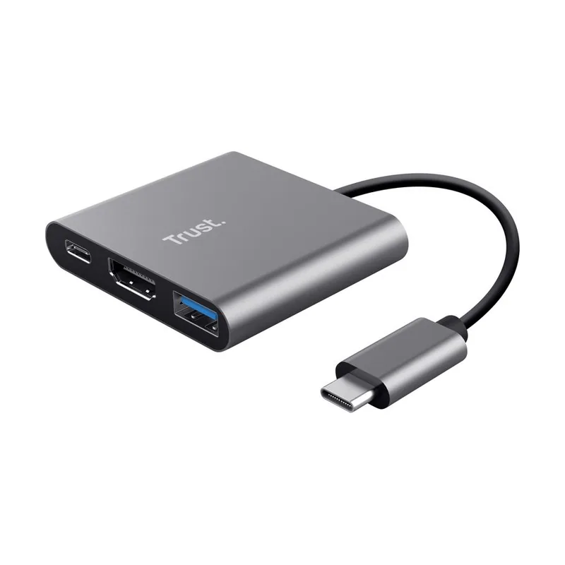Trust Docking USB-C Dalyx 3 EN 1 1xHDMI
