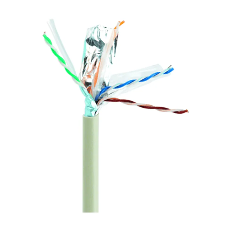 Gembird Cable RED CAT6 FTP Premium CCA Solido ECA 100 M