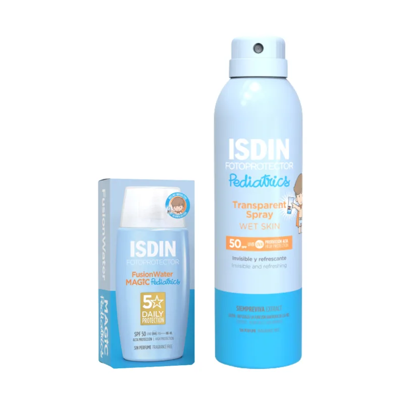 ISDIN Pack Fotoprotectores Pediatrics Facial Y Corporal Spf50
