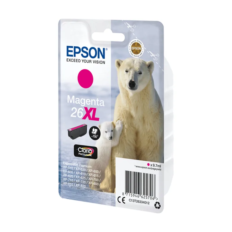 Epson Cartucho Magenta Alta Capacidad XP-605 C13T26334012