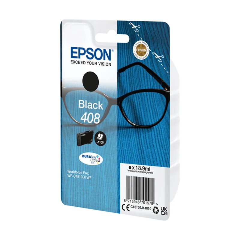 Epson tinta Negro Singlepack 408 DURABrite Ultra Ink