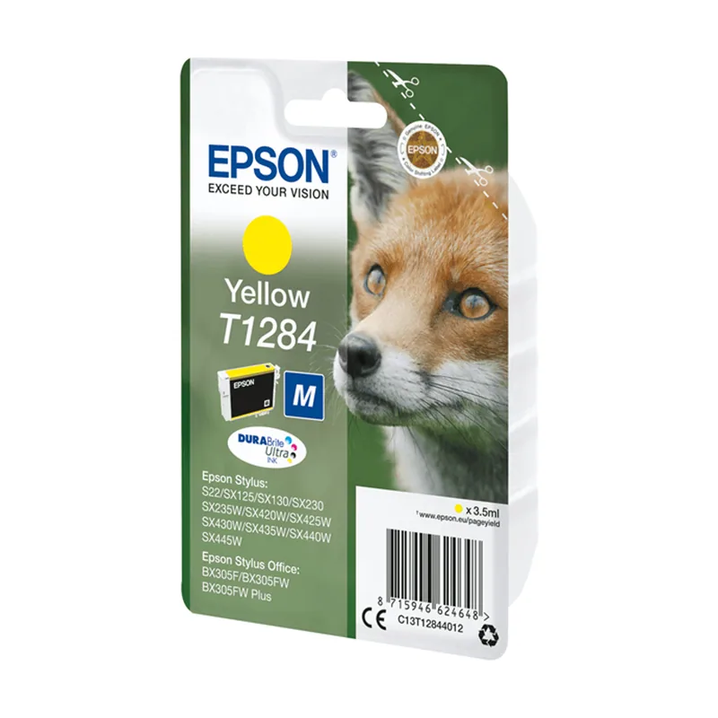 Epson Cartucho Amarillo S22/SX420W/425W/125 T1284 C13T12844012