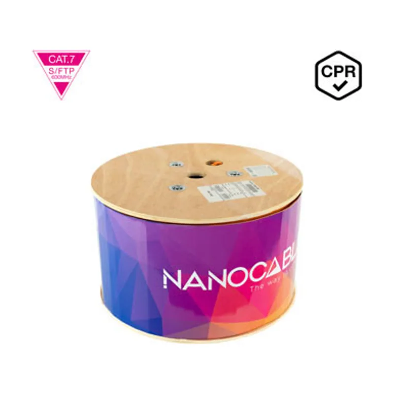 Nanocable Cable Red CAT7 CPR LSZH AWG23