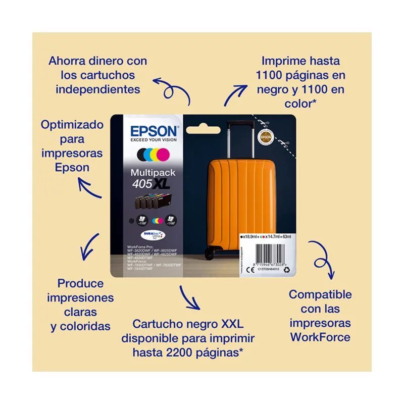 Epson Cartucho Magenta 405XL