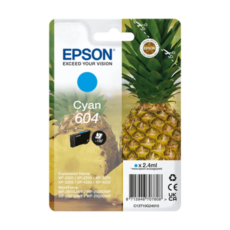 Epson Consumible Cyan 604
