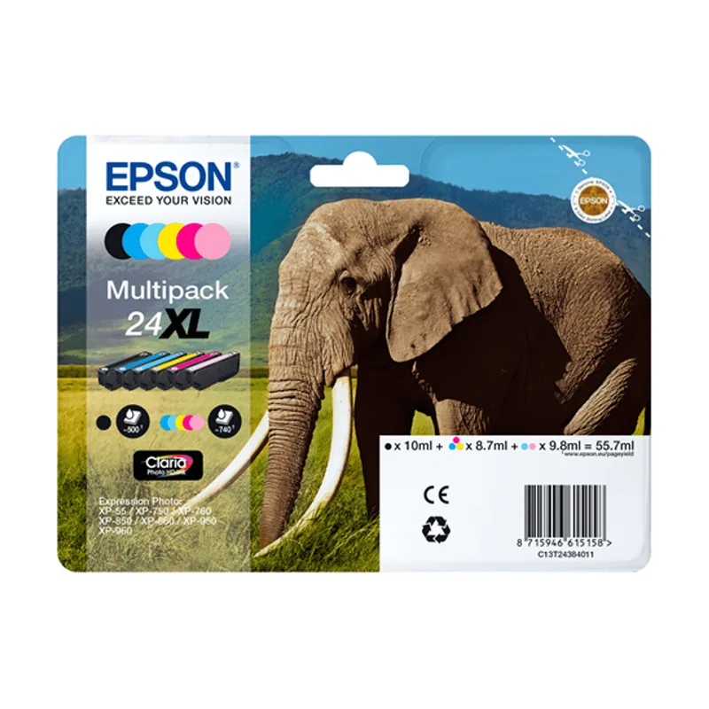 Epson Claria Photo HD Ink Cartucho Magenta 24