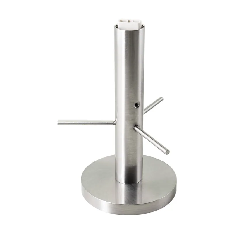 Base para sobremesa aljezur 1xg9 al.14,5xd.11cm niquel