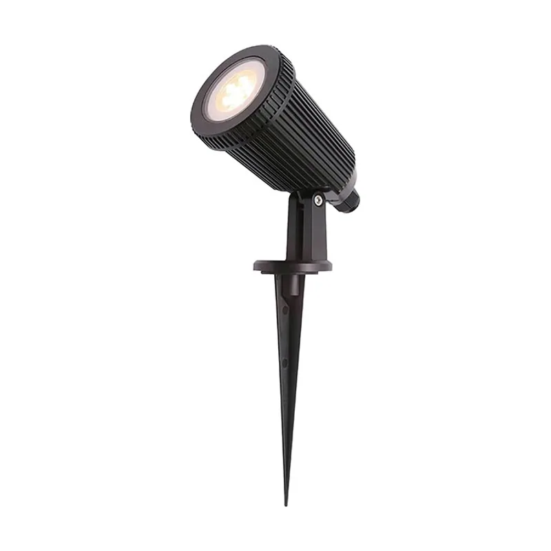 Lumit Pincho de exterior ciclame ip65 1xgu10 al.23,5xd.8cm