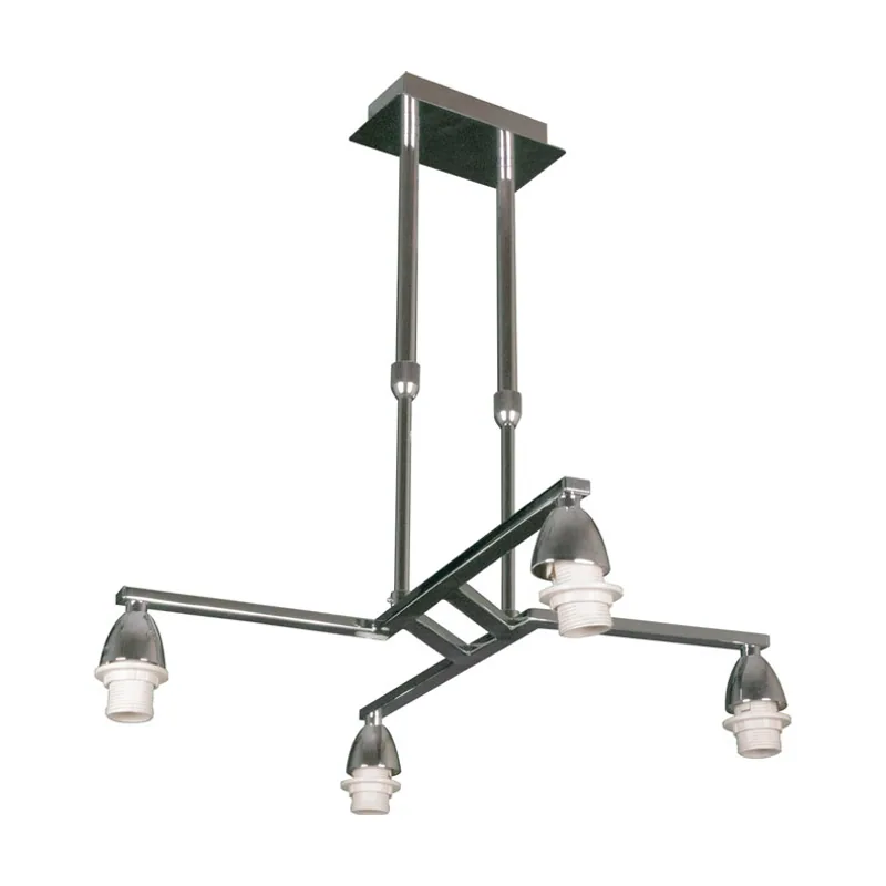 Lumit Armazón para lámpara de techo dubai 4xe14 l.44xan.48xal.reg.cm cromo