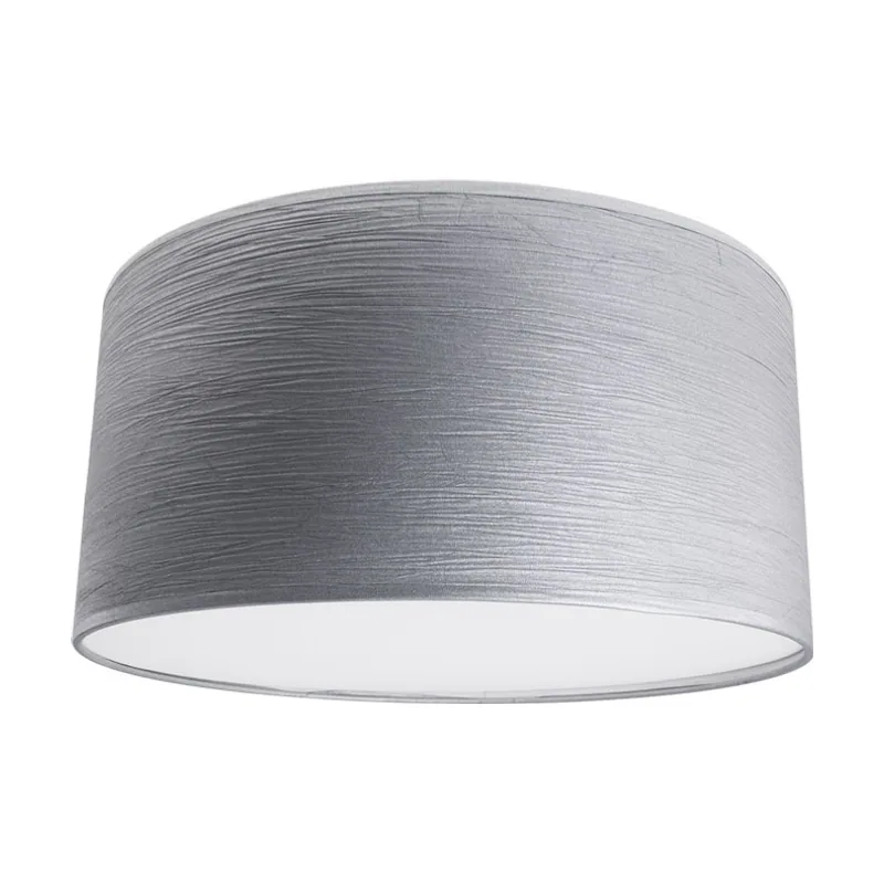 Lumit Pantalla romeno redondo con tapa tela sari con encaje e14 al.17xd.50cm