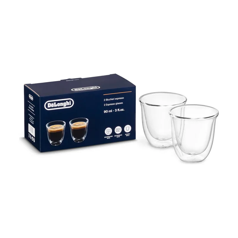 De'Longhi 5513214591 vaso de café Transparente 2 pieza s
