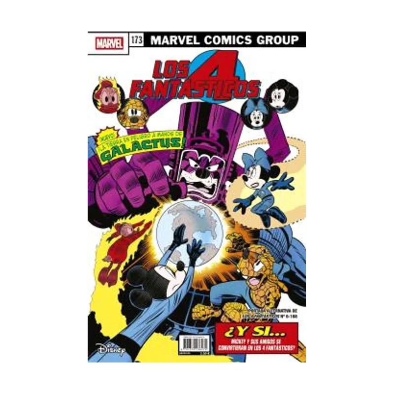 Los 4 fantasticos 06 portada alternativa disney fantastic four 173
