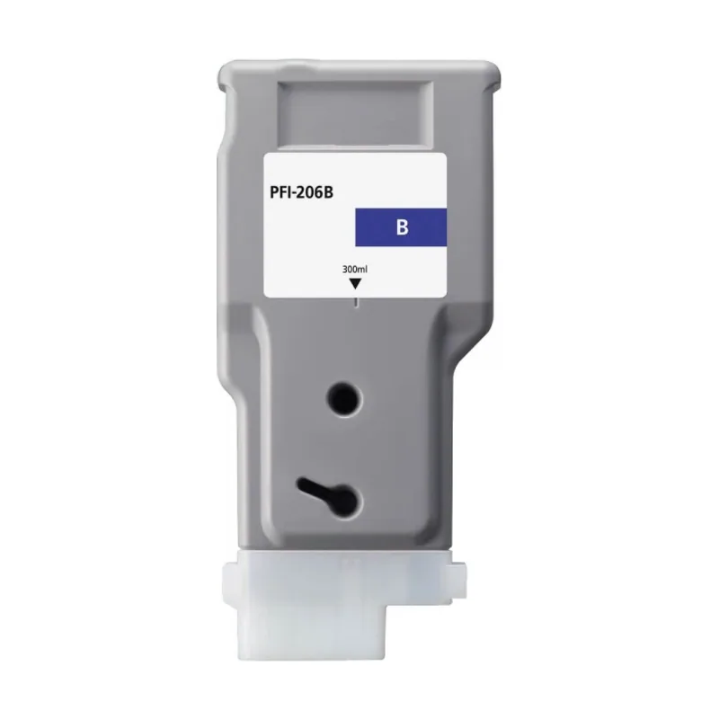 Canon pfi206 azul cartucho de tinta pigmentada generico