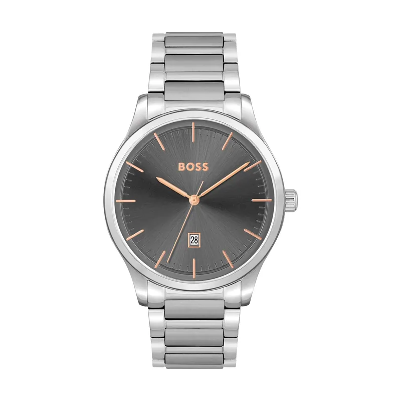 Hugo Boss BOSS Reloj Analógico de Cuarzo para Hombre con Correa en